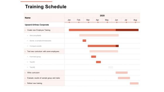 Workforce Planning System Training Schedule Ppt PowerPoint Presentation Infographic Template Slides PDF