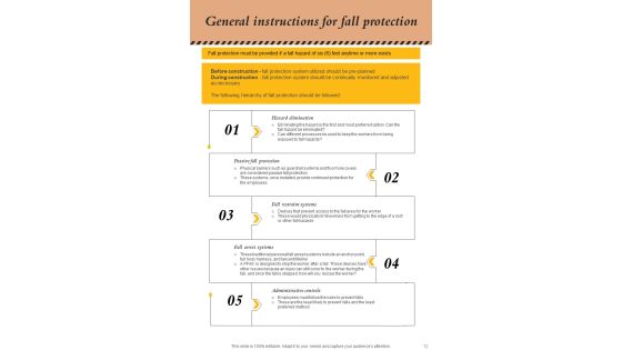 Workforce Safety Program Training Handbook Slide12