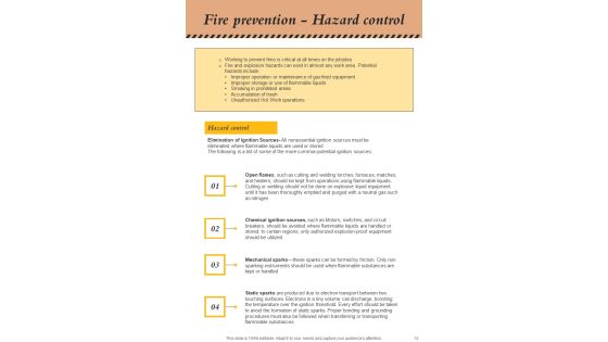 Workforce Safety Program Training Handbook Slide18