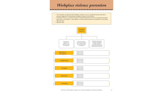 Workforce Safety Program Training Handbook Slide23