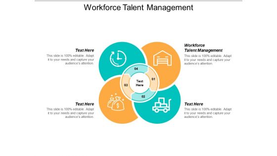 Workforce Talent Management Ppt Powerpoint Presentation Layouts Aids Cpb
