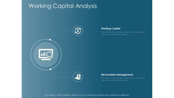 Working Capital Analysis Ppt Powerpoint Presentation Icon Example Introduction