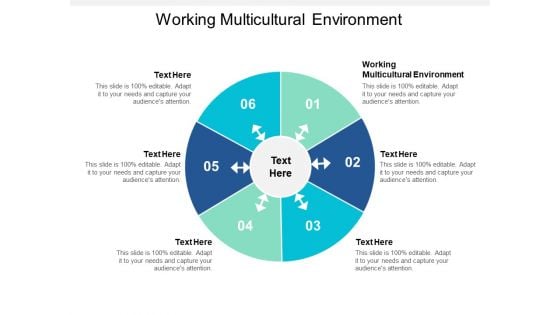 Working Multicultural Environment Ppt PowerPoint Presentation Styles Images Cpb