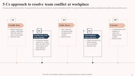 Workplace Conflict Resolution Techniques Ppt PowerPoint Presentation Complete Deck With Slides Slide06
