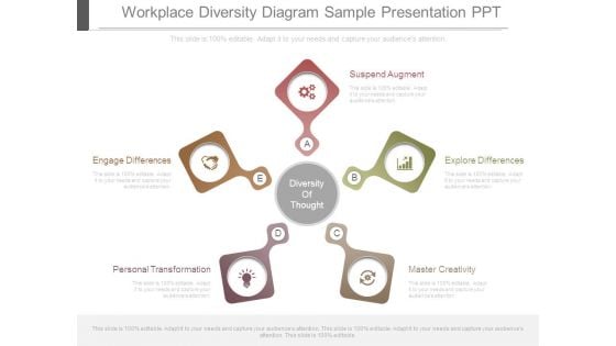 Workplace Diversity Diagram Sample Presentation Ppt