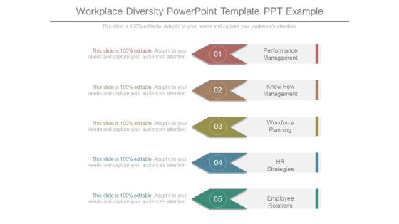 Workplace Diversity Powerpoint Template Ppt Example