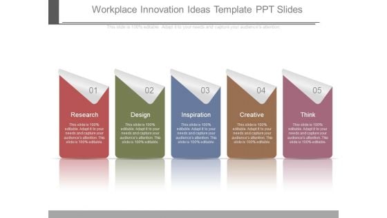 Workplace Innovation Ideas Template Ppt Slides