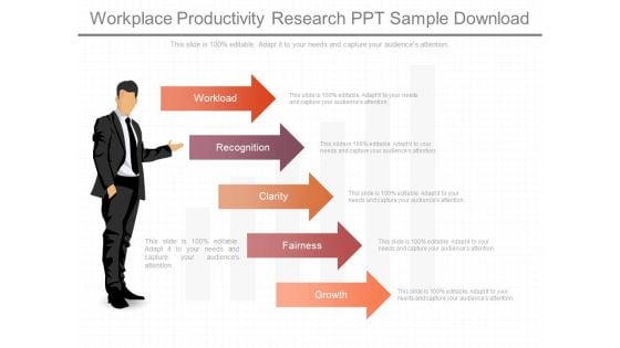 Workplace Productivity Research Ppt Sample Download