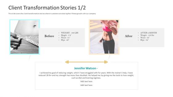 Workplace Wellness Client Transformation Stories Icon Formats PDF