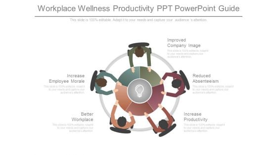 Workplace Wellness Productivity Ppt Powerpoint Guide