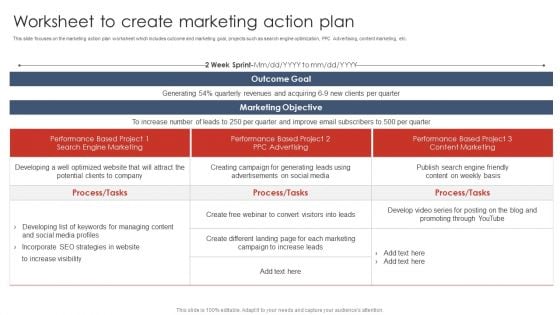 Worksheet To Create Marketing Action Plan Digital Marketing Strategy Deployment Structure PDF Worksheet To Create Marketing Action Plan Digital Marketing Strategy Deployment Structure PDF