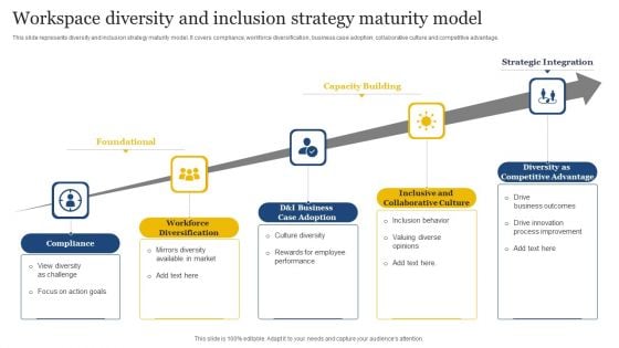 Workspace Diversity And Inclusion Strategy Maturity Model Structure PDF