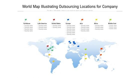 World Map Illustrating Outsourcing Locations For Company Ppt PowerPoint Presentation Gallery Display PDF World Map Illustrating Outsourcing Locations For Company Ppt PowerPoint Presentation Gallery Display PDF