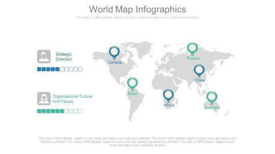 World Map Infographics Sample