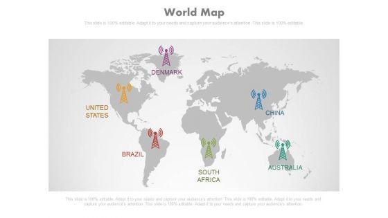 World Map Ppt Slides