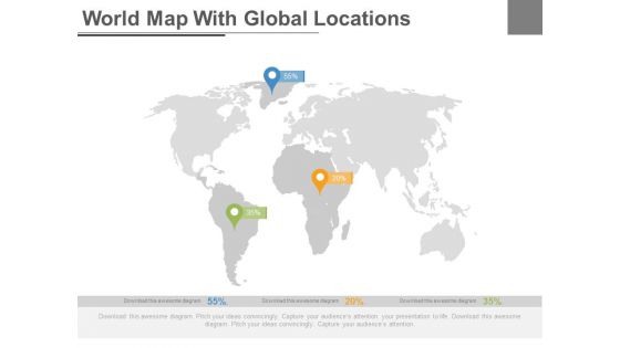 World Map With Global Economic Analysis Powerpoint Slides World Map With Global Economic Analysis Powerpoint Slides