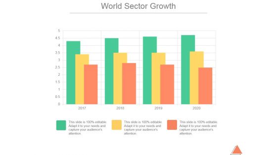 World Sector Growth Ppt PowerPoint Presentation Sample