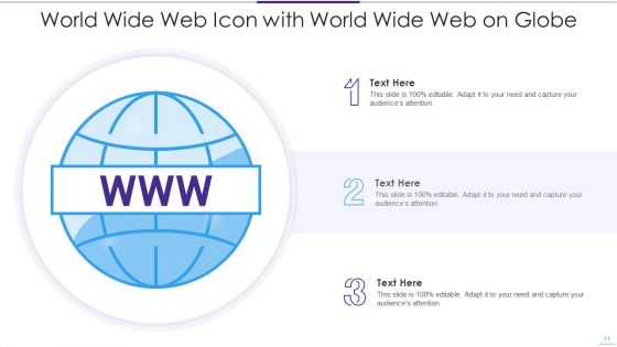 World Wide Web Icon Ppt PowerPoint Presentation Complete With Slides