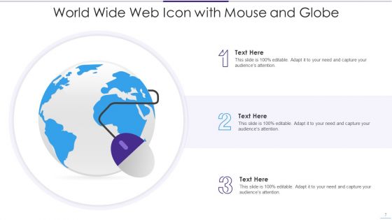 World Wide Web Icon Ppt PowerPoint Presentation Complete With Slides