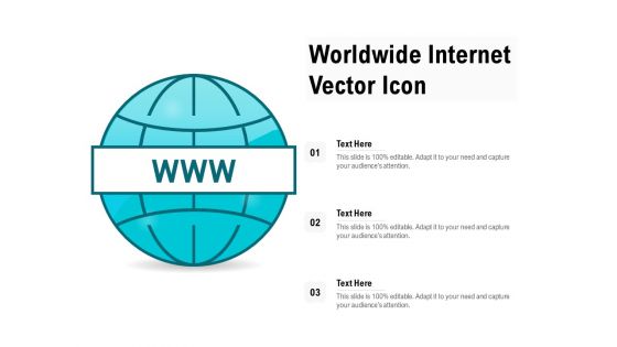 Worldwide Internet Vector Icon Ppt PowerPoint Presentation Pictures Outfit PDF