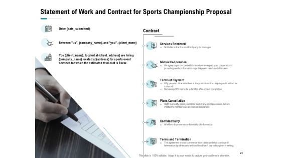Worldwide Tournament Proposal Ppt PowerPoint Presentation Complete Deck With Slides