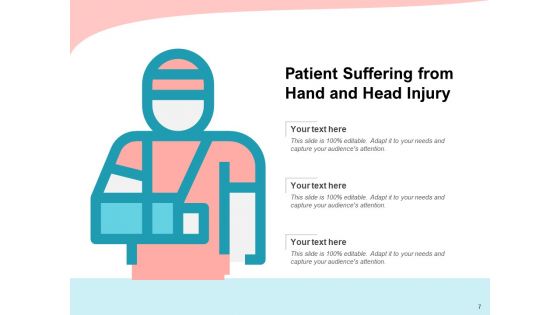 Wound Businessman Patient Suffering Heavy Lifting Ppt PowerPoint Presentation Complete Deck