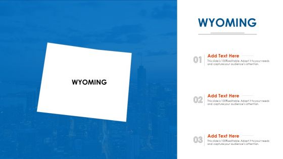 Wyoming PowerPoint Presentation Ppt Template PDF