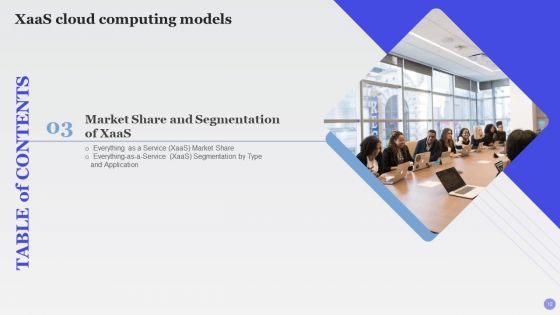 Xaas Cloud Computing Models Ppt PowerPoint Presentation Complete Deck With Slides