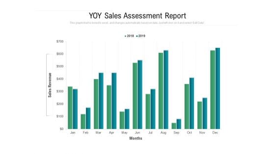 YOY Sales Assessment Report Ppt PowerPoint Presentation Visual Aids Styles PDF