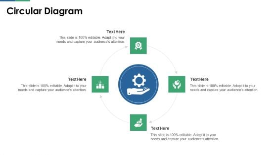 Y Combinator Pitch Deck For Startups Circular Diagram Ppt File Sample PDF