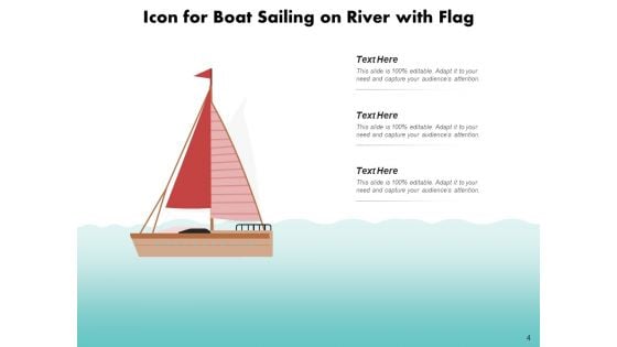 Yacht Icon Boat Icon Boat Sailing Ppt PowerPoint Presentation Complete Deck