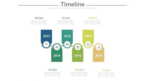 Year Based Business Strategy Formulation Powerpoint Slides