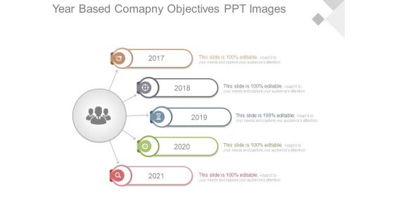 Year Based Company Objectives Ppt Images