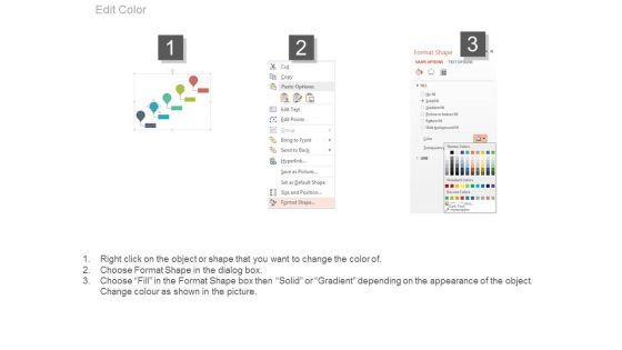 Year Based Timeline With Icons Powerpoint Slides