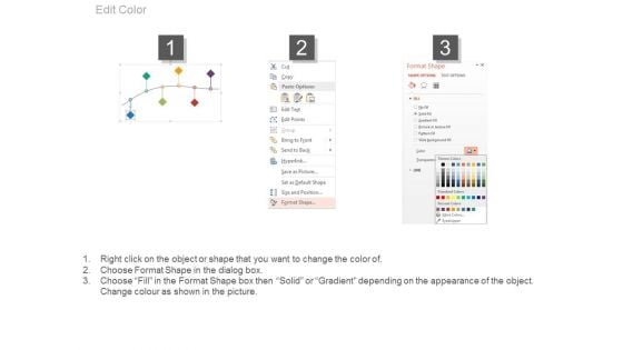 Year Tags Sequential Timeline With Icons Powerpoint Slides