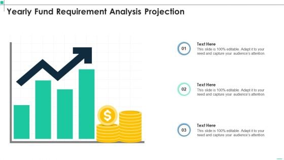 Yearly Fund Requirement Analysis Projection Background PDF