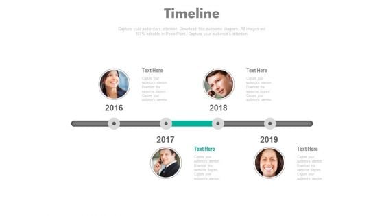 Yearly Timeline With Business People Photos Powerpoint Slides Yearly Timeline With Business People Photos Powerpoint Slides