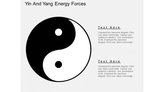 Yin And Yang Energy Forces Powerpoint Template