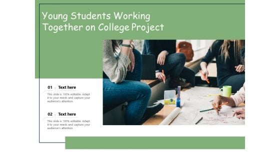 Young Students Working Together On College Project Ppt PowerPoint Presentation Gallery Example PDF Young Students Working Together On College Project Ppt PowerPoint Presentation Gallery Example PDF