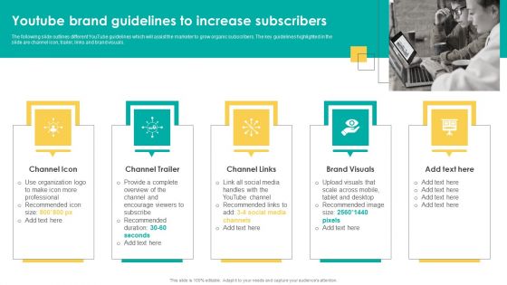 Youtube Brand Guidelines To Increase Subscribers Guidelines PDF