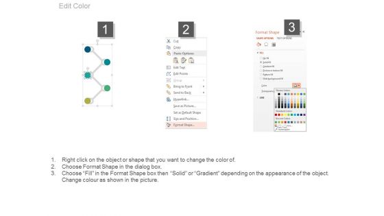 Zigzag Timeline With Business Icons Powerpoint Slides