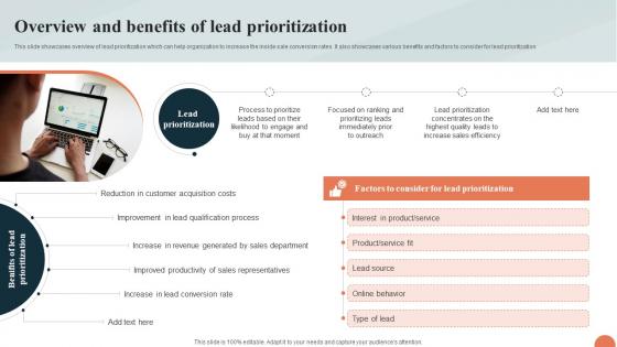 A11 Telesales Strategy For Targeting Large Customer Base Overview And Benefits Strategy SS V