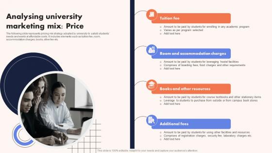 A72 University Marketing Guide Analysing University Marketing Mix Price Strategy SS V