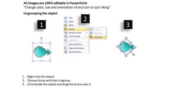 A Layout With Arrows Pointing To The Right Support Process Flow Chart PowerPoint Slides