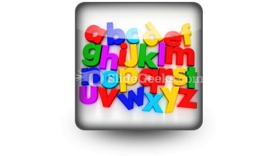 A To Z PowerPoint Icon S