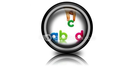 Abcd PowerPoint Icon Cc