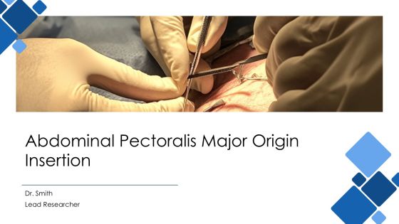 Abdominal Pectoralis Major Origin Insertion PPT Example AT