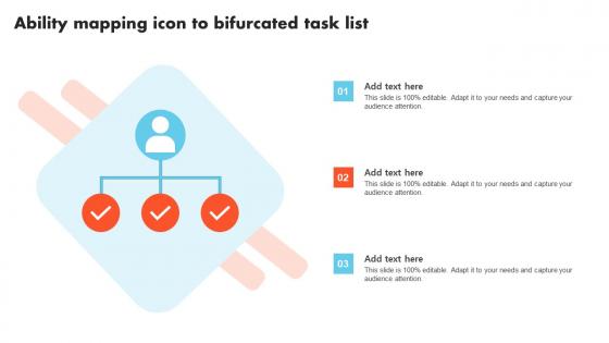 Ability Mapping Icon To Bifurcated Task List Diagrams Pdf