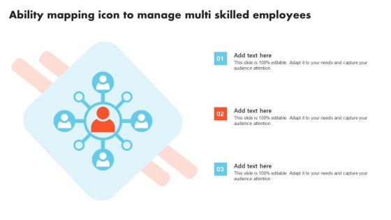 Ability Mapping Icon To Manage Multi Skilled Employees Themes Pdf