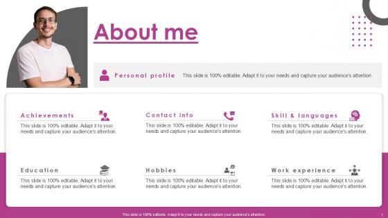 About Me Personal Profile F287 Ppt Powerpoint Presentation Professional Example About Me Personal Profile F287 Ppt Powerpoint Presentation Professional Example